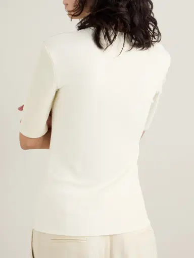 Jil Sander Crepe T-shirt | Thumbnail 4 Jil Sander Crepe T-shirt | Thumbnail 4