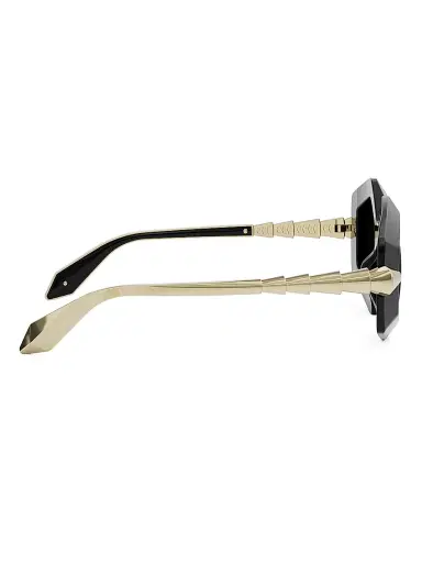 BVLGARI Women's Serpenti 50MM Geometric Sunglasses - Shiny Black | Thumbnail 7 BVLGARI Women's Serpenti 50MM Geometric Sunglasses - Shiny Black | Thumbnail 7