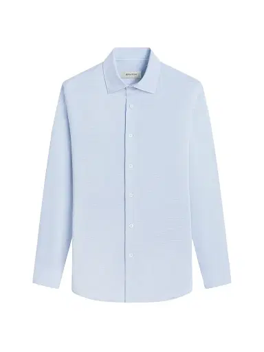 Bugatchi Men's Ooohcotton James Button-Front Shirt - Air Blue | Thumbnail 1 Bugatchi Men's Ooohcotton James Button-Front Shirt - Air Blue | Thumbnail 1
