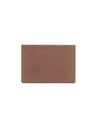 Thom Browne Men's Single Leather Card Holder - Dark Brown | Thumbnail 2 Thom Browne Men's Single Leather Card Holder - Dark Brown | Thumbnail 2