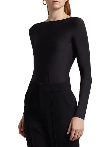 Kiki de Montparnasse Women's Echauffe Backless Bodysuit | Thumbnail 4 Kiki de Montparnasse Women's Echauffe Backless Bodysuit | Thumbnail 4
