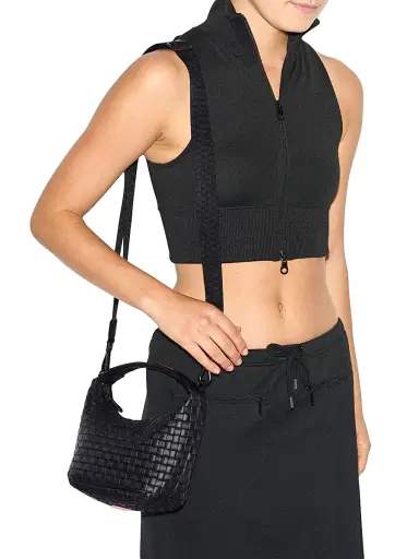 MZ Wallace Women's Mini Woven Hobo Bag | Thumbnail 2 MZ Wallace Women's Mini Woven Hobo Bag | Thumbnail 2