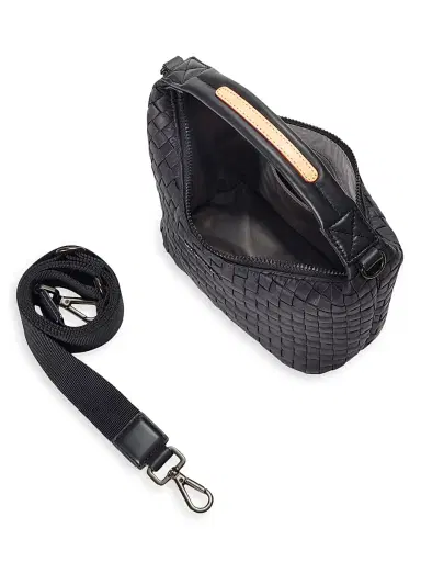 MZ Wallace Women's Mini Woven Hobo Bag | Thumbnail 4 MZ Wallace Women's Mini Woven Hobo Bag | Thumbnail 4