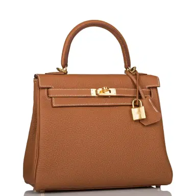 HERMÈS Hermes Kelly Retourne 25 Gold Togo Gold Hardware | Thumbnail 2 HERMÈS Hermes Kelly Retourne 25 Gold Togo Gold Hardware | Thumbnail 2