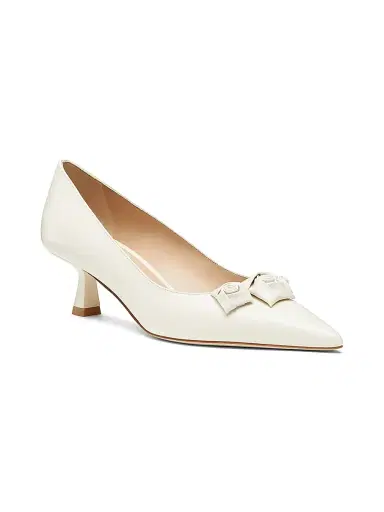 Stuart Weitzman Women's Rosie 50MM Spazzolato Leather Pumps - Black | Thumbnail 2 Stuart Weitzman Women's Rosie 50MM Spazzolato Leather Pumps - Black | Thumbnail 2