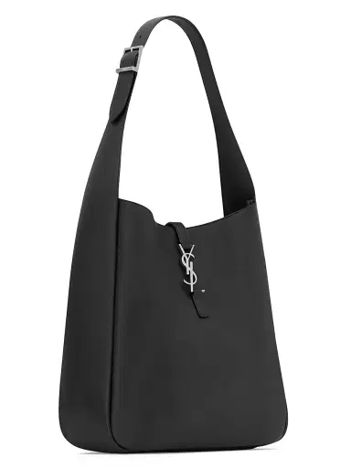 Saint Laurent Women's Le 5 7 Supple Large in Grained Leather - Black | Thumbnail 5 Saint Laurent Women's Le 5 7 Supple Large in Grained Leather - Black | Thumbnail 5