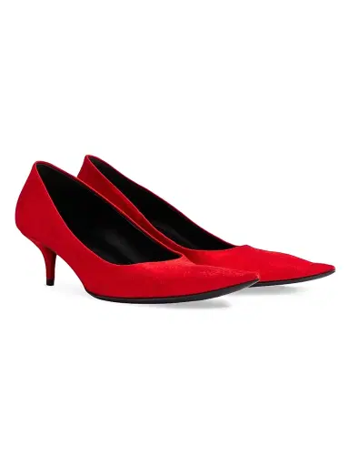 Balenciaga Women's Avenue 50MM Pumps - Red | Thumbnail 2 Balenciaga Women's Avenue 50MM Pumps - Red | Thumbnail 2