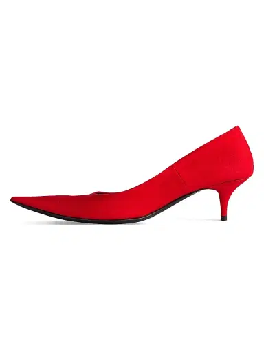Balenciaga Women's Avenue 50MM Pumps - Red | Thumbnail 5 Balenciaga Women's Avenue 50MM Pumps - Red | Thumbnail 5