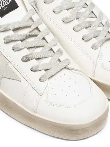 Golden Goose Men's Stardan Leather Low-Top Sneakers | Thumbnail 2 Golden Goose Men's Stardan Leather Low-Top Sneakers | Thumbnail 2