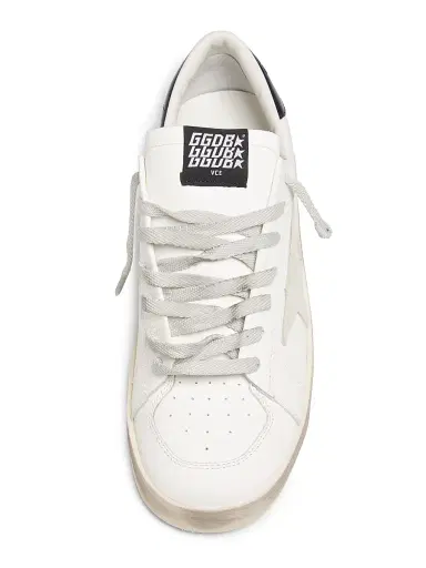 Golden Goose Men's Stardan Leather Low-Top Sneakers | Thumbnail 4 Golden Goose Men's Stardan Leather Low-Top Sneakers | Thumbnail 4