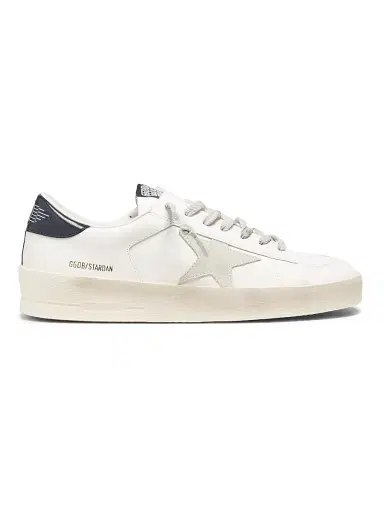 Golden Goose Men's Stardan Leather Low-Top Sneakers | Thumbnail 1 Golden Goose Men's Stardan Leather Low-Top Sneakers | Thumbnail 1