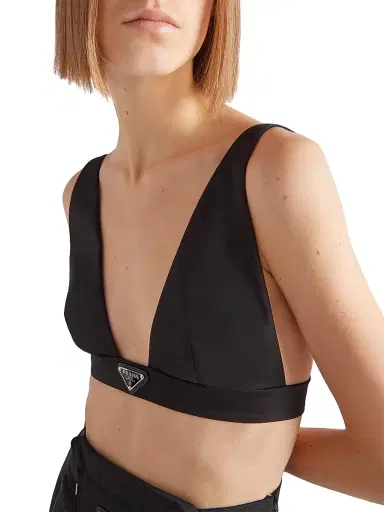 Prada Women's Re-Nylon Top - Black | Thumbnail 3 Prada Women's Re-Nylon Top - Black | Thumbnail 3