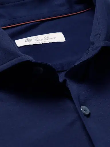 Loro Piana Andrew Slim-Fit Cotton-Jersey Shirt - Men | Thumbnail 5 Loro Piana Andrew Slim-Fit Cotton-Jersey Shirt - Men | Thumbnail 5