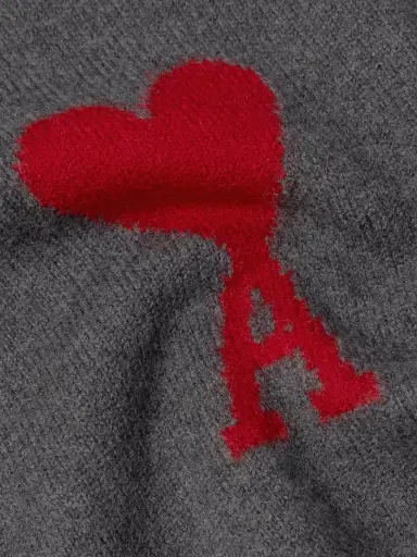 AMI PARIS ADC Logo-Intarsia Virgin Wool Sweater - Men | Thumbnail 5 AMI PARIS ADC Logo-Intarsia Virgin Wool Sweater - Men | Thumbnail 5