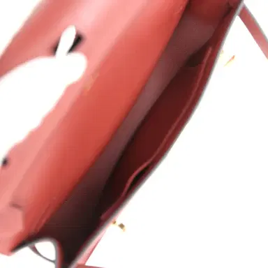 HERMÈS Hermes Mini Jypsiere Rouge H Swift Gold Hardware | Thumbnail 9 HERMÈS Hermes Mini Jypsiere Rouge H Swift Gold Hardware | Thumbnail 9