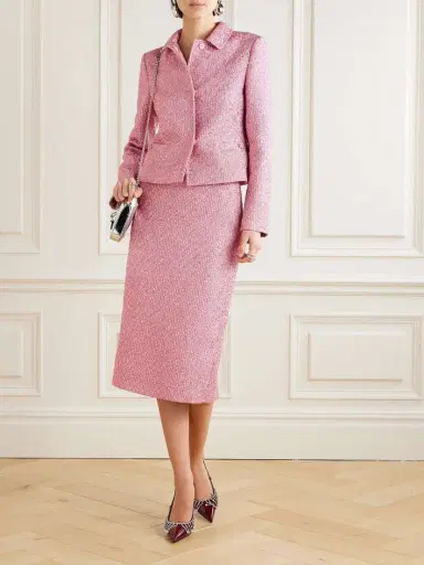 Gucci Crystal And Sequin-embellished Lamé-tweed Jacket | Thumbnail 2 Gucci Crystal And Sequin-embellished Lamé-tweed Jacket | Thumbnail 2