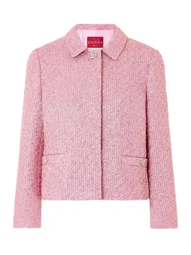 Gucci Crystal And Sequin-embellished Lamé-tweed Jacket | Thumbnail 1 Gucci Crystal And Sequin-embellished Lamé-tweed Jacket | Thumbnail 1