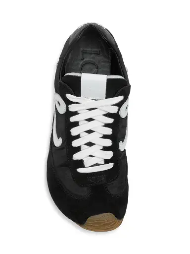 Loewe Women's Ballet Runner 2.0 Sneakers - Black White - Size 7 | Thumbnail 4 Loewe Women's Ballet Runner 2.0 Sneakers - Black White - Size 7 | Thumbnail 4