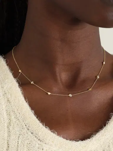 David Yurman Petite Modern Renaissance 18-karat Gold Diamond Necklace | Thumbnail 2 David Yurman Petite Modern Renaissance 18-karat Gold Diamond Necklace | Thumbnail 2