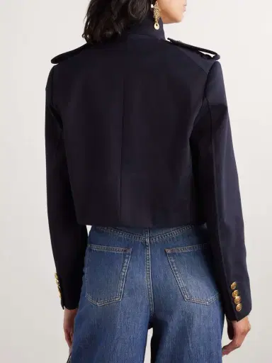 Chloé Cotton-twill Jacket | Thumbnail 3 Chloé Cotton-twill Jacket | Thumbnail 3