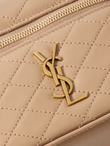 Saint Laurent Gaby Vanity Mini Quilted Leather Shoulder Bag | Thumbnail 4 Saint Laurent Gaby Vanity Mini Quilted Leather Shoulder Bag | Thumbnail 4