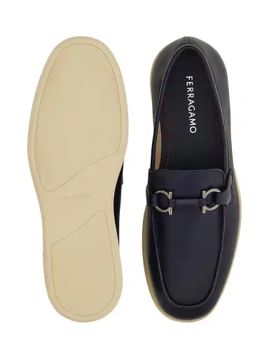 Ferragamo Men's Cosimo Leather Loafers | Thumbnail 4 Ferragamo Men's Cosimo Leather Loafers | Thumbnail 4