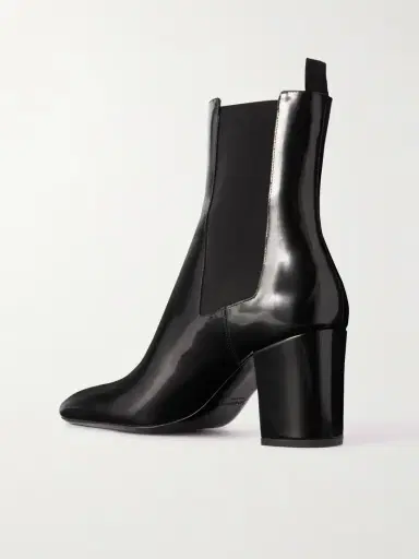 Saint Laurent Betty Glossed-leather Chelsea Boots | Thumbnail 3 Saint Laurent Betty Glossed-leather Chelsea Boots | Thumbnail 3