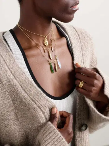 OLE LYNGGAARD COPENHAGEN Young Fish 18-karat Gold Necklace | Thumbnail 5 OLE LYNGGAARD COPENHAGEN Young Fish 18-karat Gold Necklace | Thumbnail 5