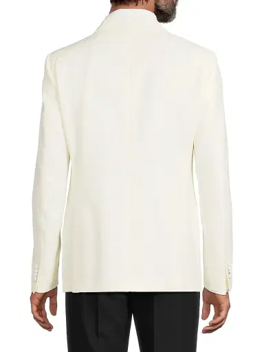 CORNELIANI Men's Peak Lapel Wool Dinner Jacket | Thumbnail 5 CORNELIANI Men's Peak Lapel Wool Dinner Jacket | Thumbnail 5