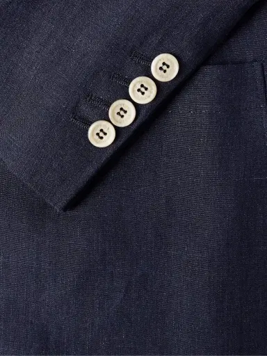Brunello Cucinelli Linen Suit Jacket - Men | Thumbnail 4 Brunello Cucinelli Linen Suit Jacket - Men | Thumbnail 4
