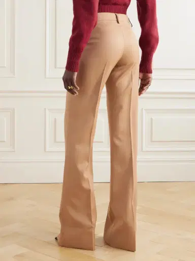 Stella McCartney Pinstriped Wool-blend Flared Pants | Thumbnail 3 Stella McCartney Pinstriped Wool-blend Flared Pants | Thumbnail 3