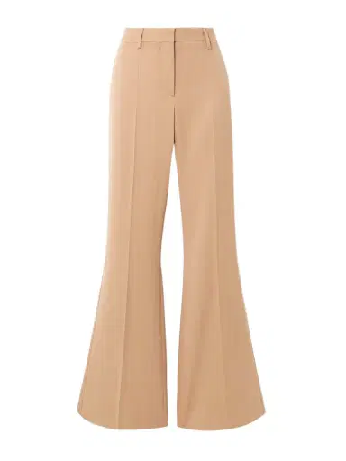 Stella McCartney Pinstriped Wool-blend Flared Pants | Thumbnail 1 Stella McCartney Pinstriped Wool-blend Flared Pants | Thumbnail 1