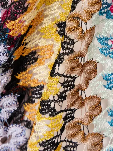 Missoni Cropped Metallic Crochet-knit Halterneck Top | Thumbnail 4 Missoni Cropped Metallic Crochet-knit Halterneck Top | Thumbnail 4