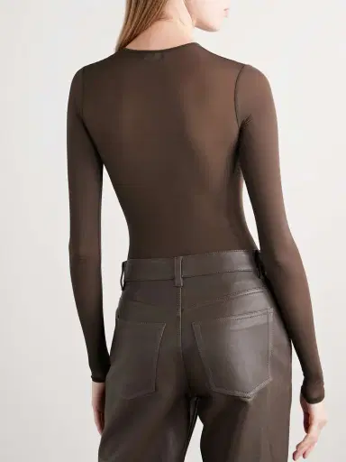 Wardrobe.NYC Stretch-jersey Thong Bodysuit | Thumbnail 3 Wardrobe.NYC Stretch-jersey Thong Bodysuit | Thumbnail 3