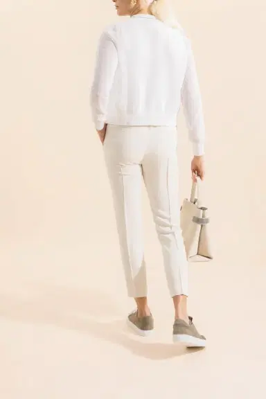 Brunello Cucinelli Linen Silk Paillette Cropped Cardigan | Thumbnail 4 Brunello Cucinelli Linen Silk Paillette Cropped Cardigan | Thumbnail 4