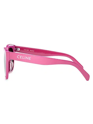 Celine Women's 56MM Square Sunglasses - Shiny Fuxia | Thumbnail 2 Celine Women's 56MM Square Sunglasses - Shiny Fuxia | Thumbnail 2