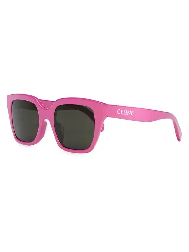 Celine Women's 56MM Square Sunglasses - Shiny Fuxia | Thumbnail 1 Celine Women's 56MM Square Sunglasses - Shiny Fuxia | Thumbnail 1