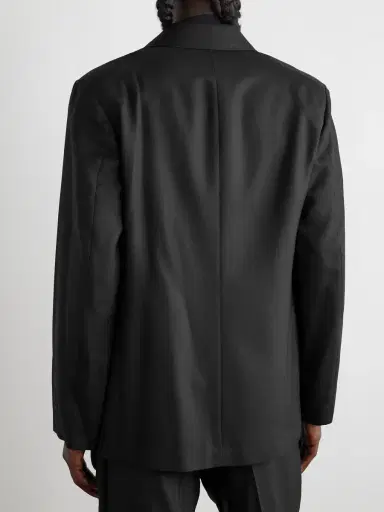 Our Legacy Double-Breasted Unstructured Wool Blazer - Men | Thumbnail 4 Our Legacy Double-Breasted Unstructured Wool Blazer - Men | Thumbnail 4
