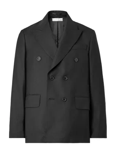 Our Legacy Double-Breasted Unstructured Wool Blazer - Men | Thumbnail 1 Our Legacy Double-Breasted Unstructured Wool Blazer - Men | Thumbnail 1