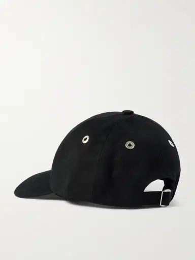 AMI PARIS Logo-Embroidered Cotton-Twill Baseball Cap - Men | Thumbnail 3 AMI PARIS Logo-Embroidered Cotton-Twill Baseball Cap - Men | Thumbnail 3