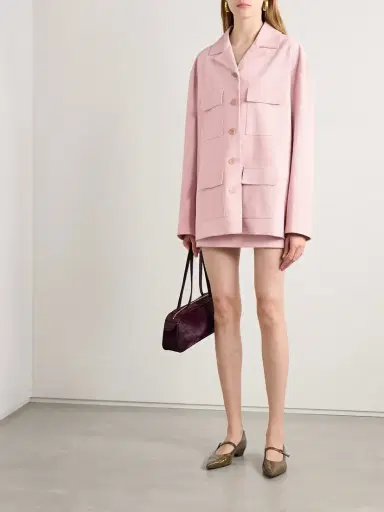 Khaite Morsson Suede Jacket | Thumbnail 2 Khaite Morsson Suede Jacket | Thumbnail 2