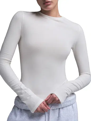 Skims Women's Long Sleeve T-Shirt | Thumbnail 3 Skims Women's Long Sleeve T-Shirt | Thumbnail 3