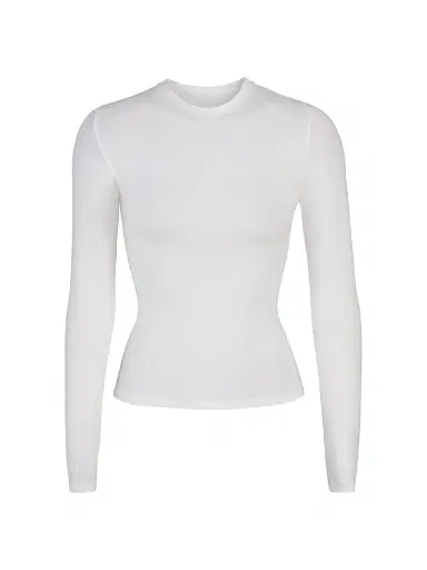 Skims Women's Long Sleeve T-Shirt | Thumbnail 1 Skims Women's Long Sleeve T-Shirt | Thumbnail 1