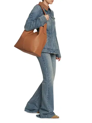 Alexander McQueen Women's Denim Fit & Flare Zip-Up Jacket | Thumbnail 2 Alexander McQueen Women's Denim Fit & Flare Zip-Up Jacket | Thumbnail 2