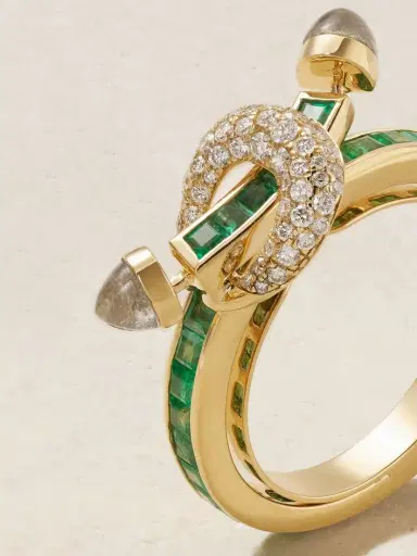 Ananya Chakra 18-karat Gold Multi-stone Ring | Thumbnail 4 Ananya Chakra 18-karat Gold Multi-stone Ring | Thumbnail 4
