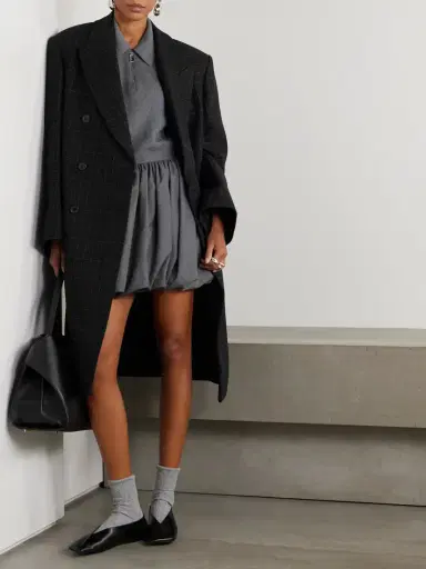 Marni Pleated Wool Mini Skirt | Thumbnail 2 Marni Pleated Wool Mini Skirt | Thumbnail 2