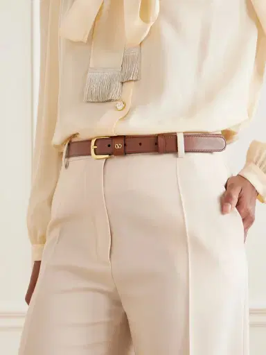 Valentino Garavani Vlogo Leather Belt | Thumbnail 2 Valentino Garavani Vlogo Leather Belt | Thumbnail 2
