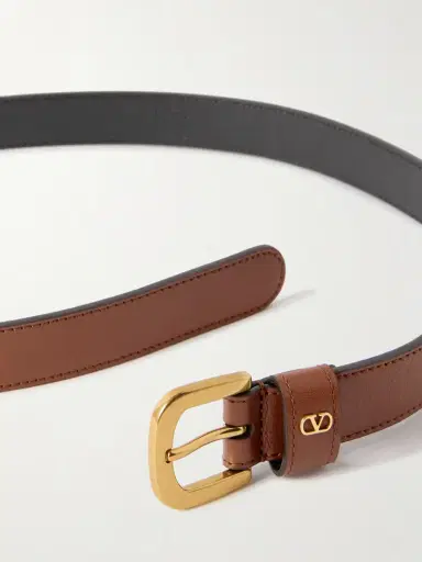 Valentino Garavani Vlogo Leather Belt | Thumbnail 3 Valentino Garavani Vlogo Leather Belt | Thumbnail 3