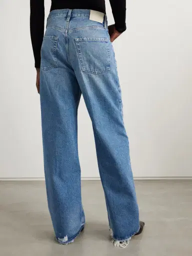 Citizens of Humanity Ayla Baggy Distressed High-rise Wide-leg Jeans | Thumbnail 4 Citizens of Humanity Ayla Baggy Distressed High-rise Wide-leg Jeans | Thumbnail 4