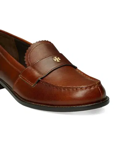Tory Burch Women's Classic Leather Loafers | Thumbnail 4 Tory Burch Women's Classic Leather Loafers | Thumbnail 4